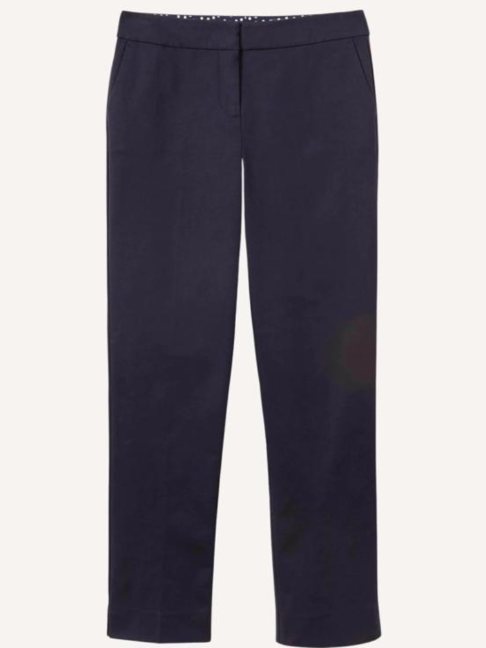 Boden Richmond 7/8 Trousers ankle-skimmer pants Navy Size US 8 women's
